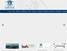 Tablet Screenshot of euretina.org